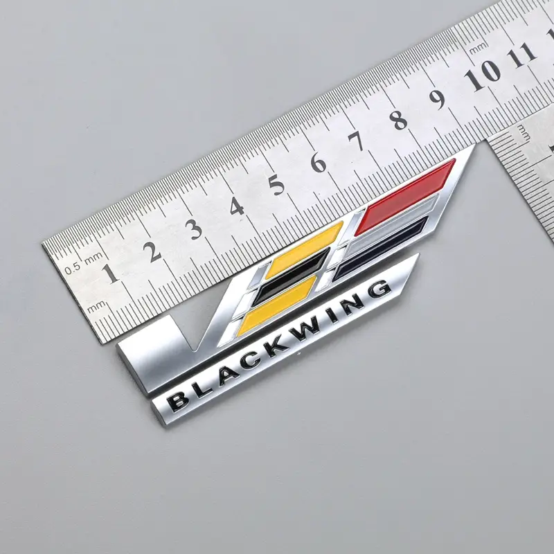 Chrome ABS 3D Badge Self กาวสัญลักษณ์รถ