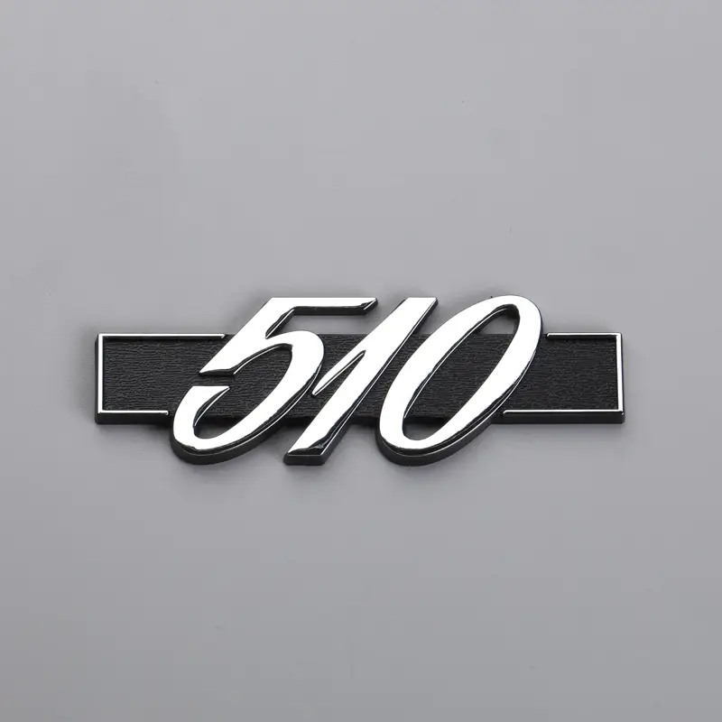 ABS Chrome Emblem 3D รถโลโก้ป้ายป้าย