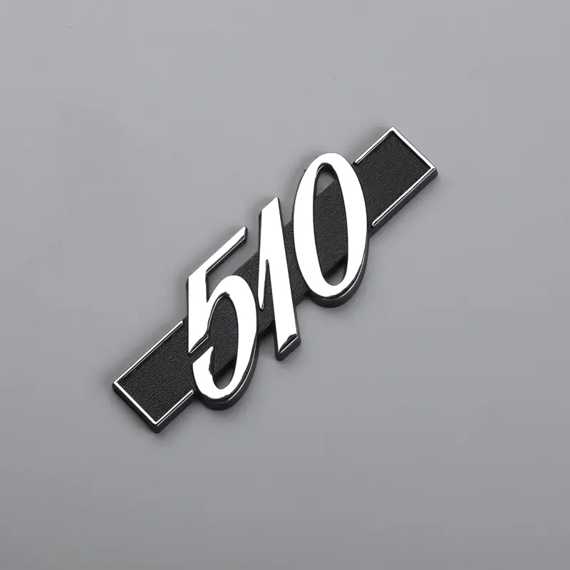 ABS Chrome Emblem 3D รถโลโก้ป้ายป้าย