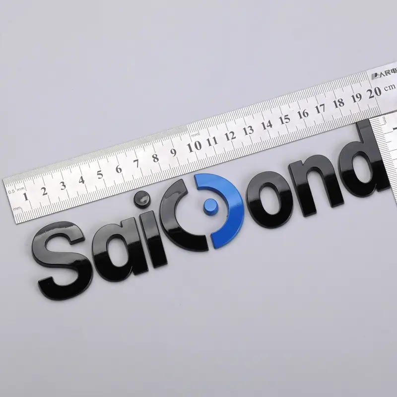 สัญลักษณ์พลาสติก ABS ป้ายไฟฟ้าภายในบ้าน ABS 3D