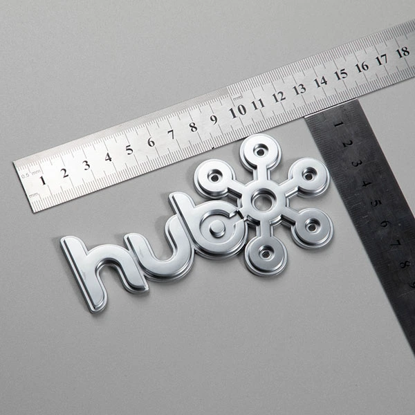 ป้าย Chrome Logo ABS