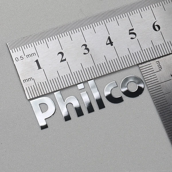 ป้ายชื่อ Chromeforming สติ๊กเกอร์ Chroming Label สำหรับเครื่องปั่น