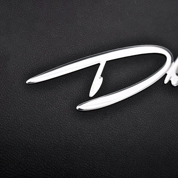 3D Curved Dome เครื่องใช้ไฟฟ้าภายในบ้านแบบนุ่ม ป้าย Chrome Soft Logo สติกเกอร์