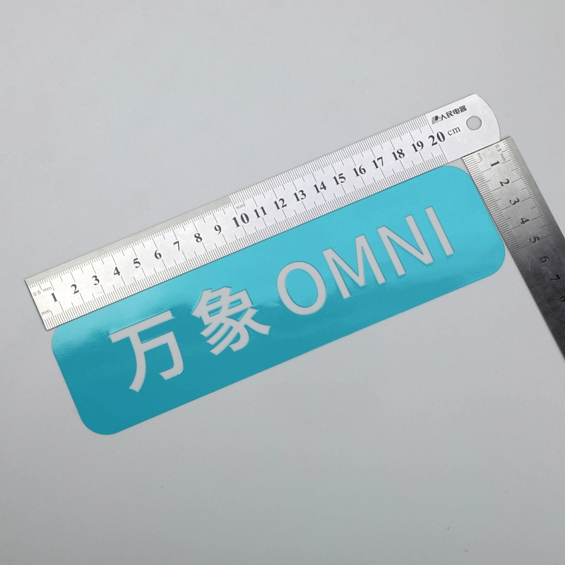 Home Appliance Electroplating Label พร้อมสีพ่นสี