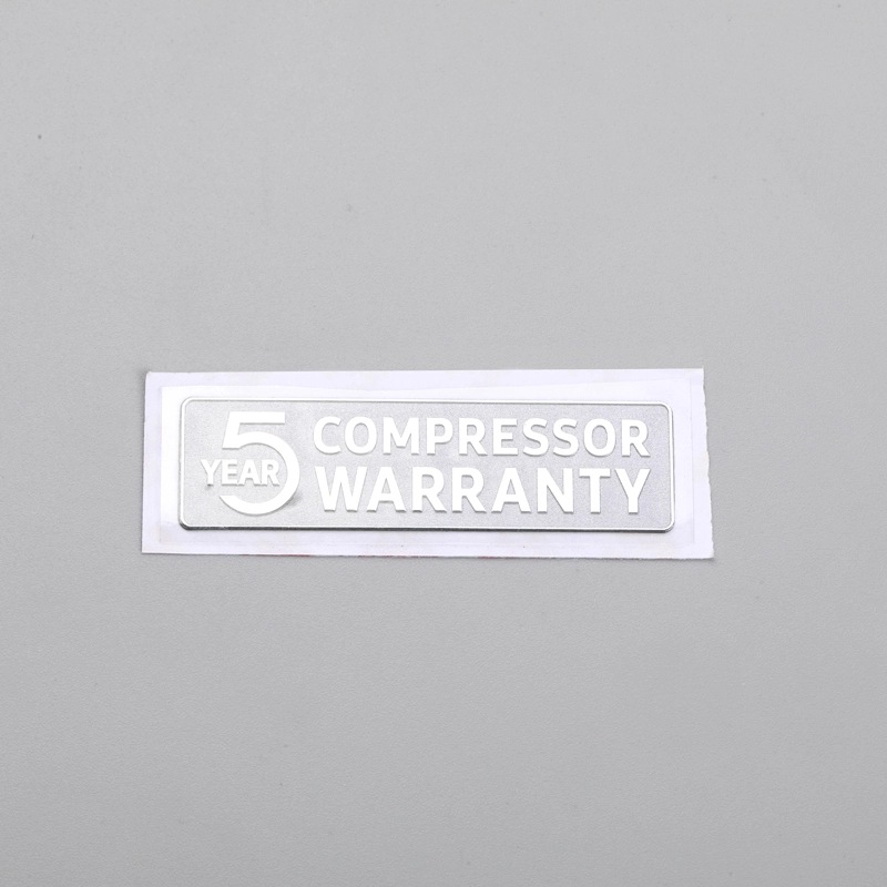 โลโก้โครเมียมไฟฟ้าโลหะ Electroplating Label พร้อมพื้นหลังพื้นผิว