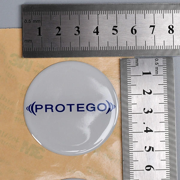 PU Dome Resin Epoxy โลโก้ scutcheon สติ๊กเกอร์ PU
