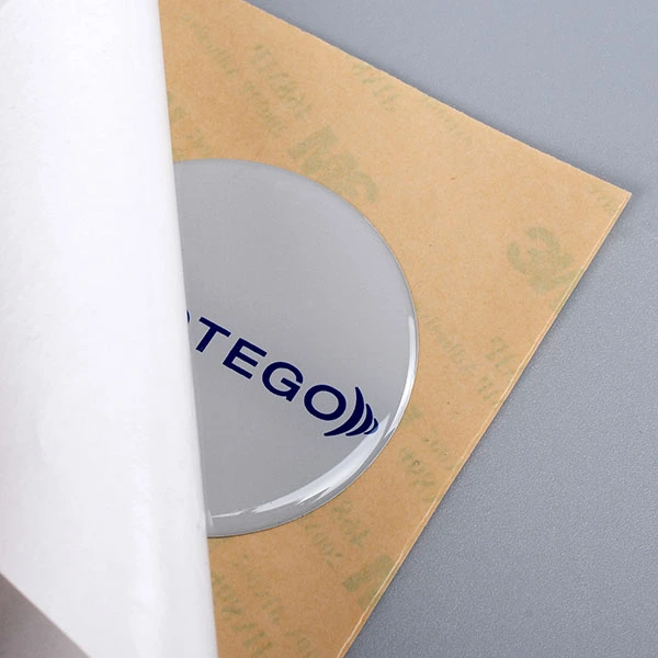 PU Dome Resin Epoxy โลโก้ scutcheon สติ๊กเกอร์ PU